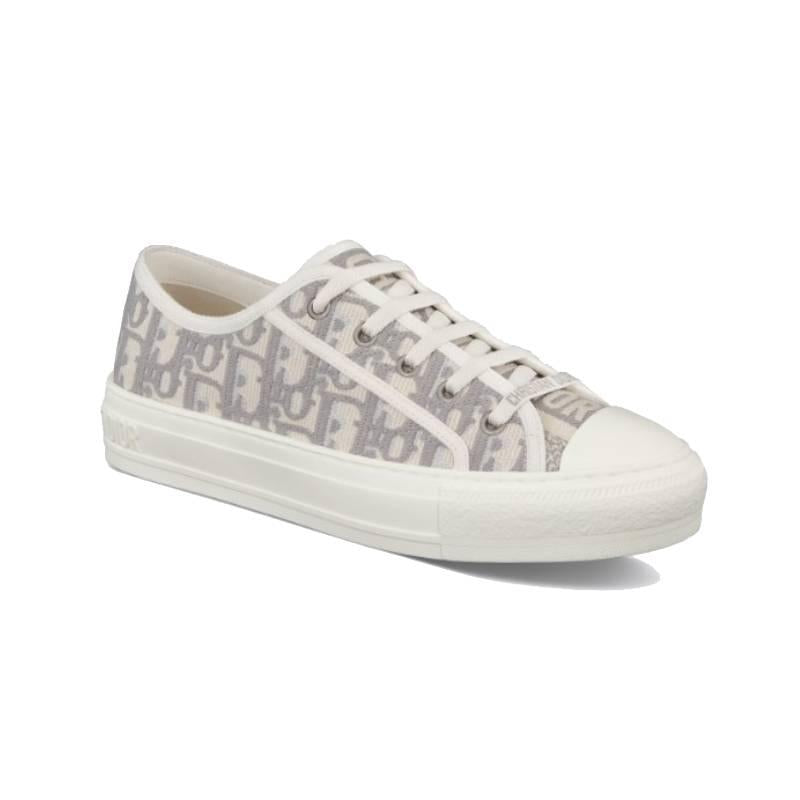 DIOR Walk'n'Dior Women's Canvas Low-Top Sneakers KCK211OBE