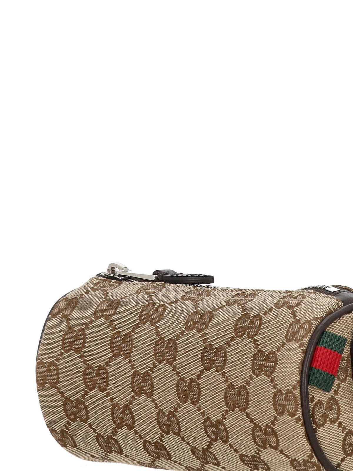 GUCCI Leather Crossbody Bag Black Men’s
