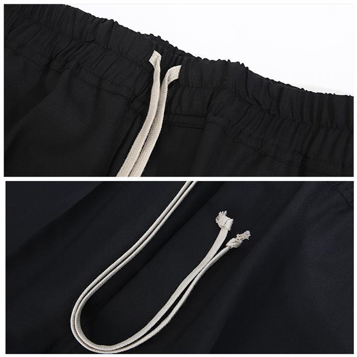 Rick Owens Astaire Cropped Classic Pants Black