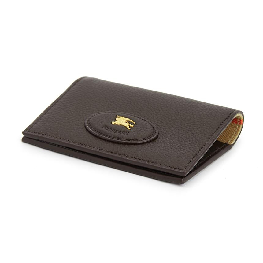 BURBERRY Bloomsbury Leather Women’s Card Holder Wallet 8120491