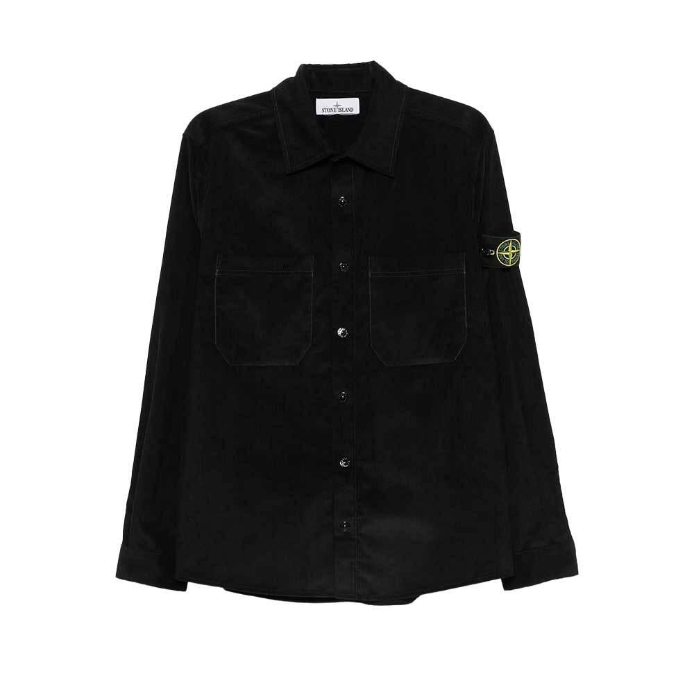 STONE ISLAND Cotton Corduroy Overshirt Jacket 1200042 S0144 V0029