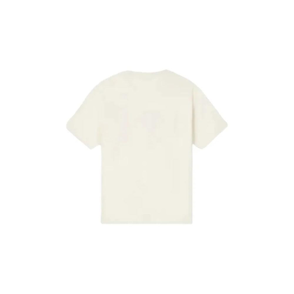 KENZO Ecru Boke Heart Graphic Short Sleeve T-Shirt for Men