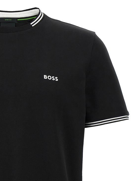 HUGO BOSS Black Short Sleeve T-Shirt for Men