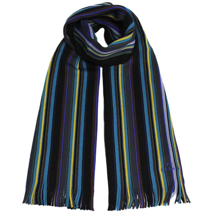 Paul Smith Unisex Wool Scarf M2A 151F N146 79
