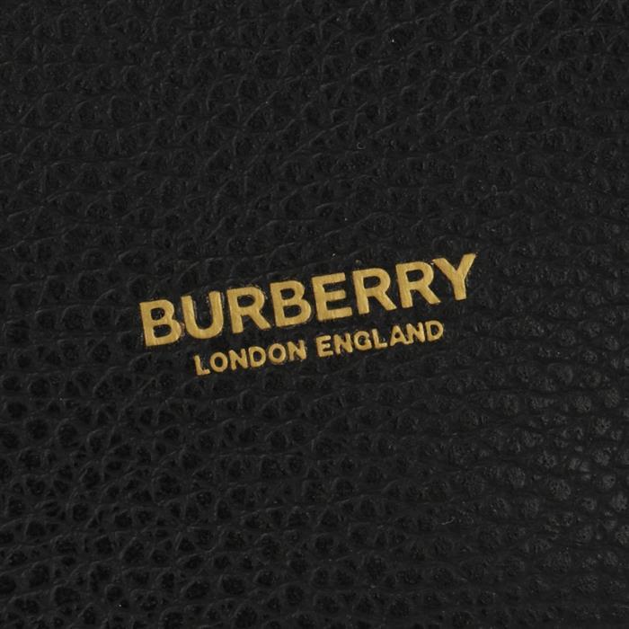 BURBERRY Double-Face Inner Check Bucket Shoulder Bag