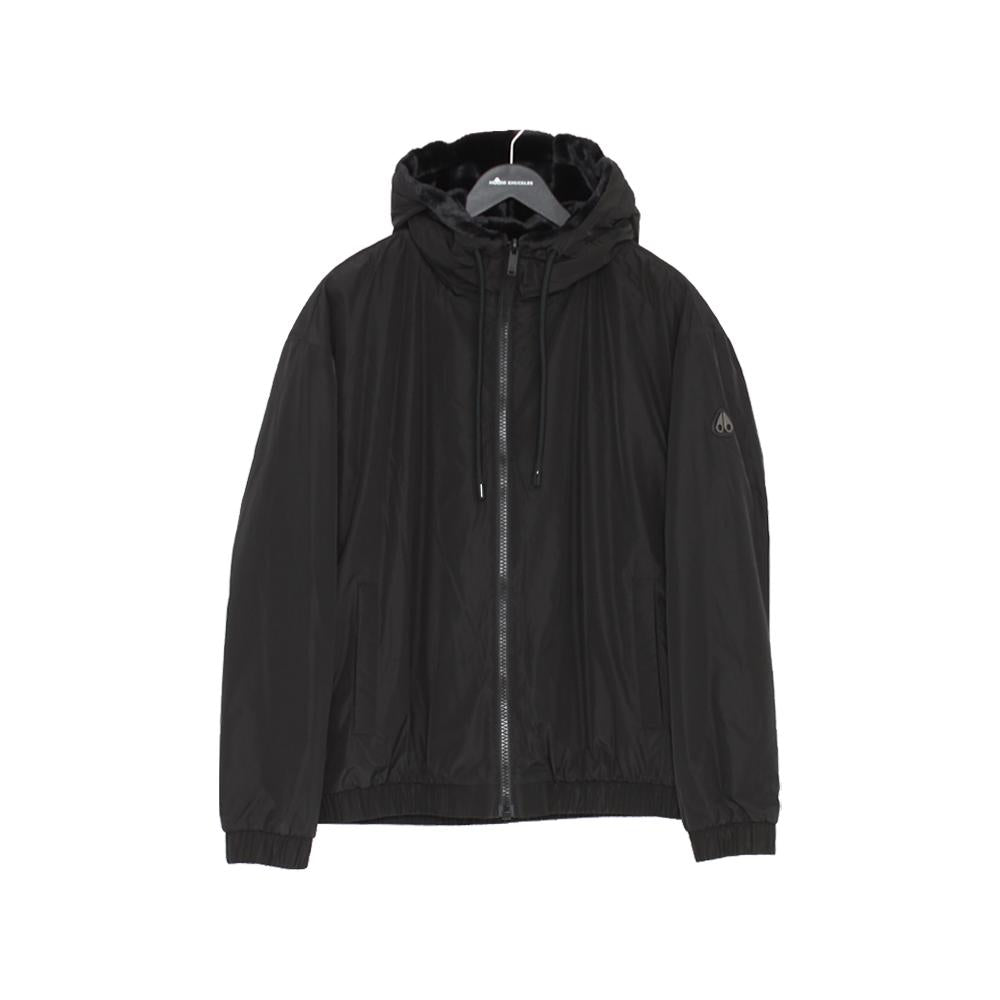Moose Knuckles Reversible Hooded Knit Zip-Up Jacket for Women M35MS602 292