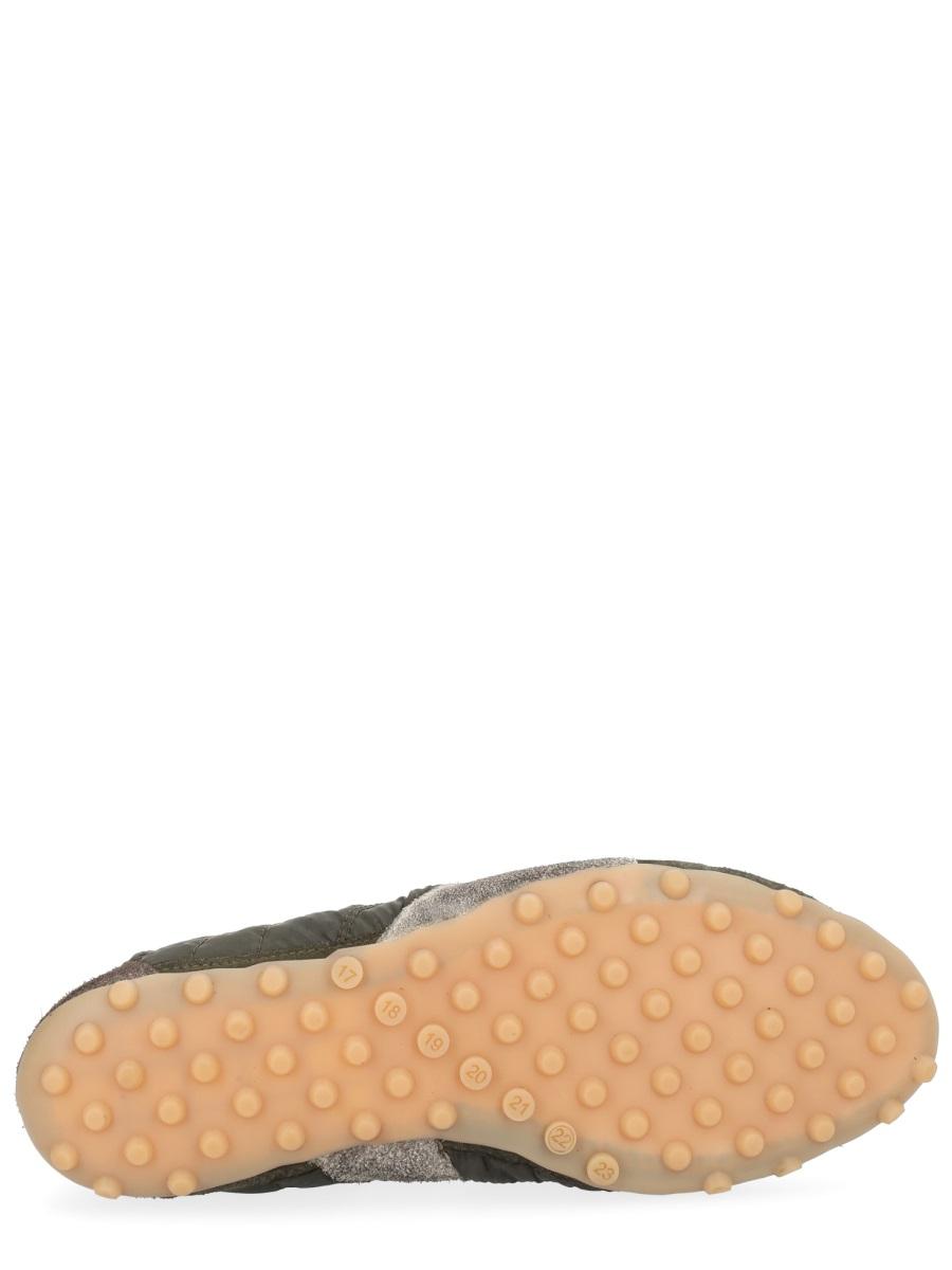 Maison Margiela White Leather Low-Top Sneakers