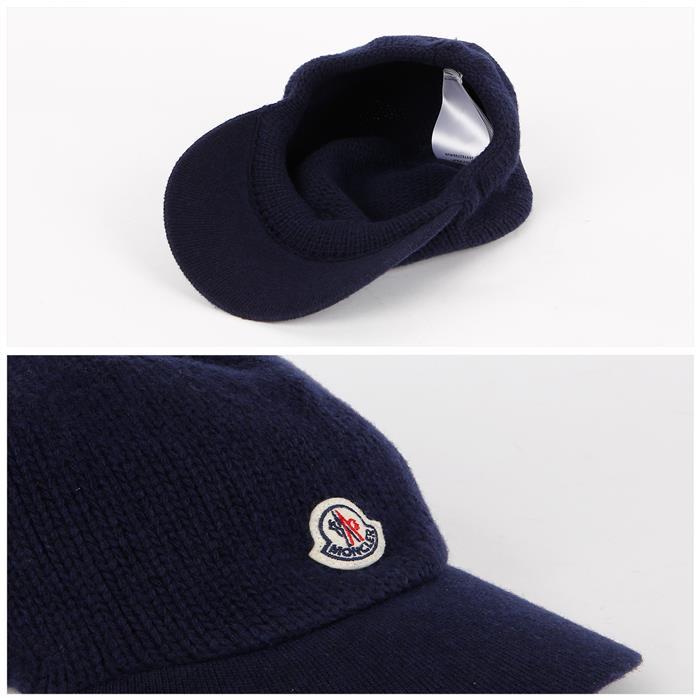 Moncler Knit Cotton Baseball Cap 3B00021 0U383 750