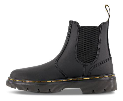 Dr.Martens Black Leather Lace-Up Combat Boots for Men 43295001 DOM