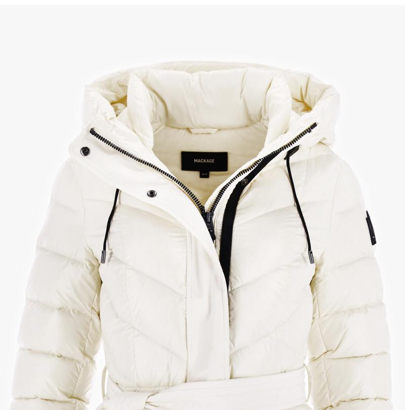Mackage CALINAR Cream Women’s Down Puffer Jacket