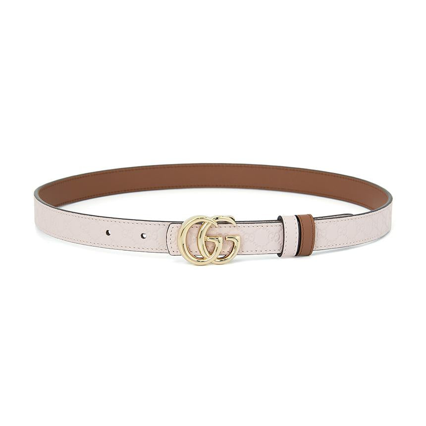 GUCCI GG Marmont Reversible Leather Belt for Women