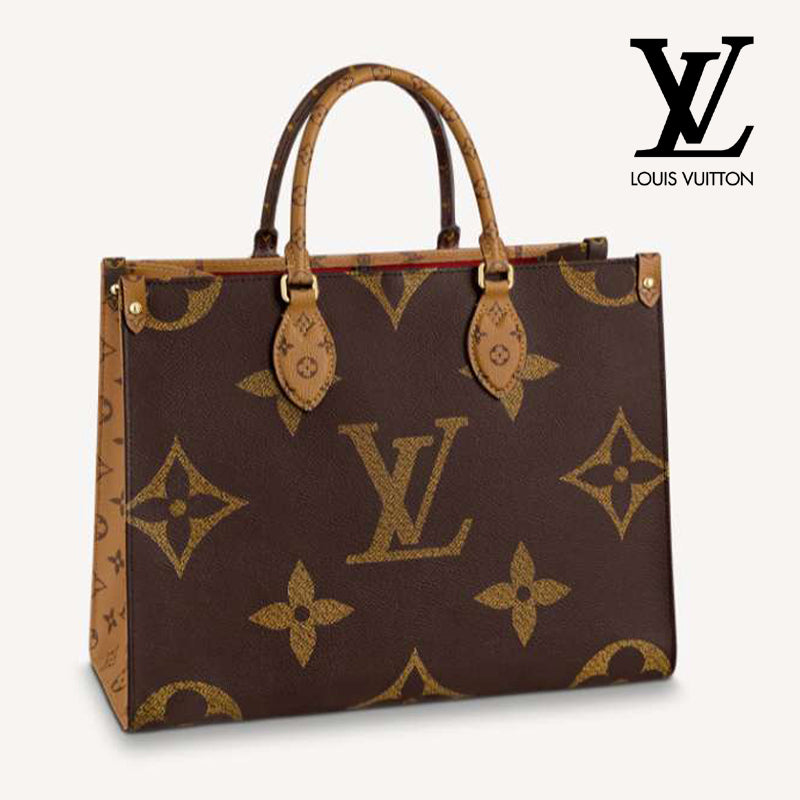 Louis Vuitton OnTheGo MM Monogram Canvas Tote Handbag