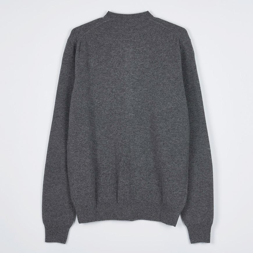 Comme des Garcons Unisex White Heart Cardigan AX N061 051 GREY