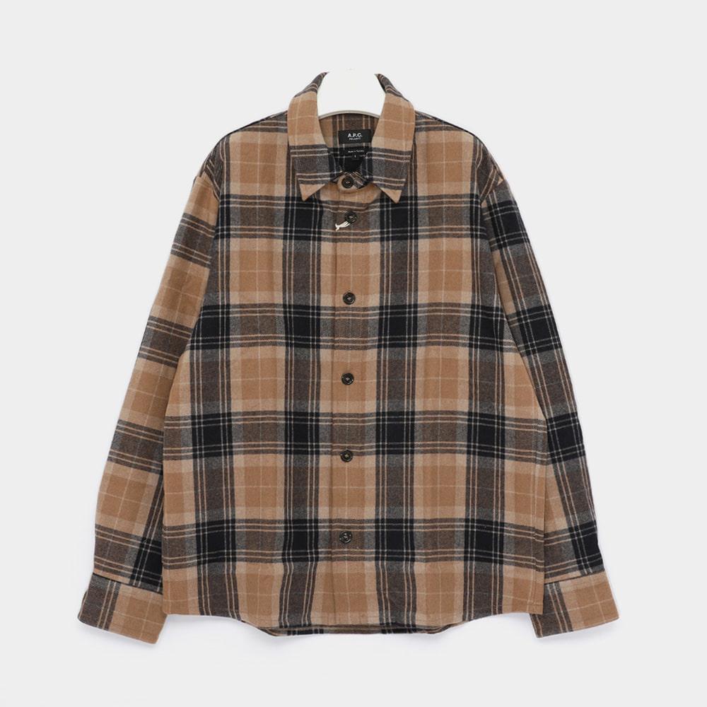 A.P.C. Bobby Check Wool Men’s Shirt H02884 IAK