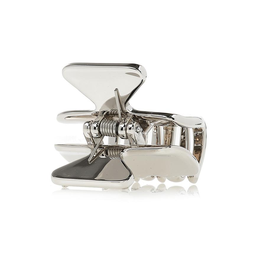 PRADA Triangle Logo Hair Clip for Women