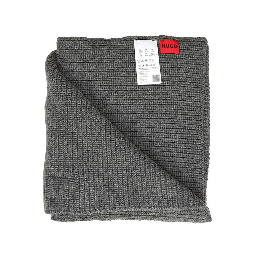 HUGO BOSS Scarf and Beanie Set Men’s Knit Accessory 50551423 034
