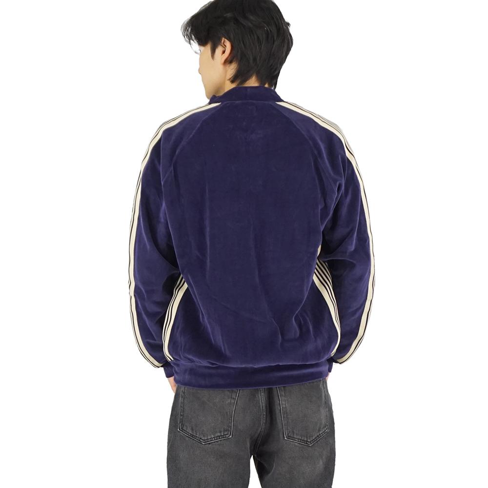 NEEDLES Velour Track Jacket Navy Unisex