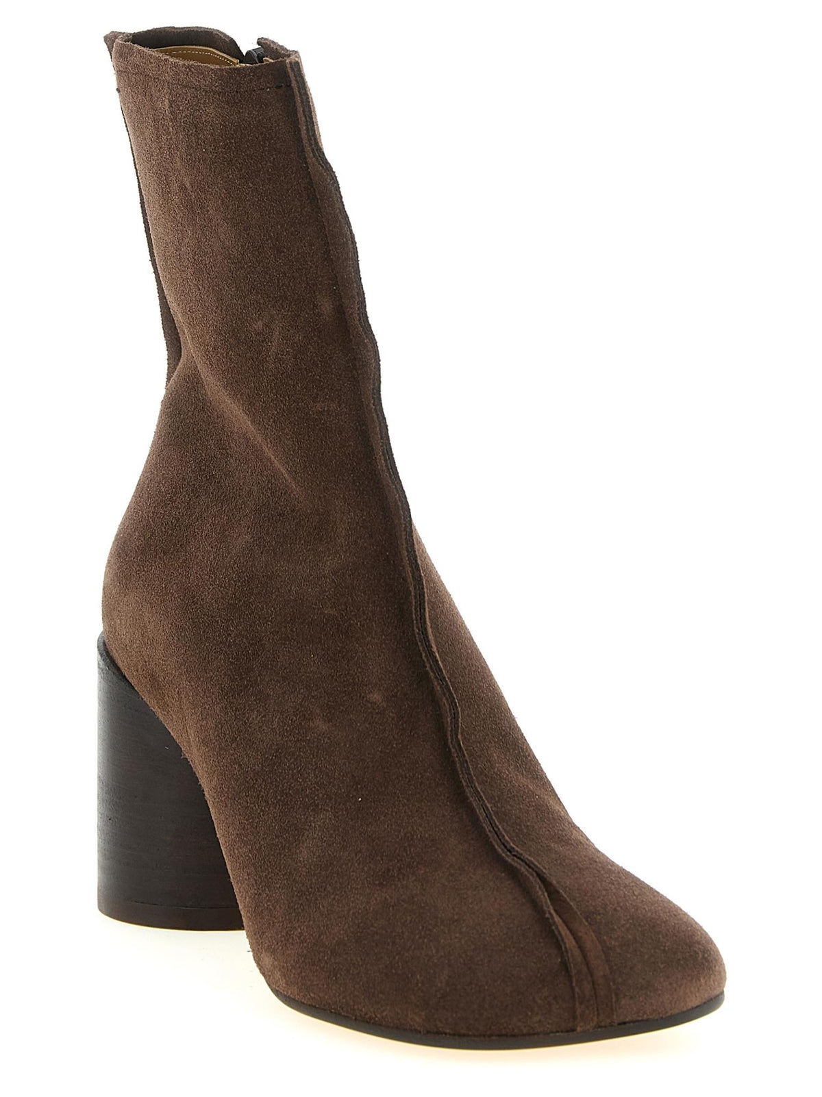 Maison Margiela Leather Ankle Boots Women’s Brown