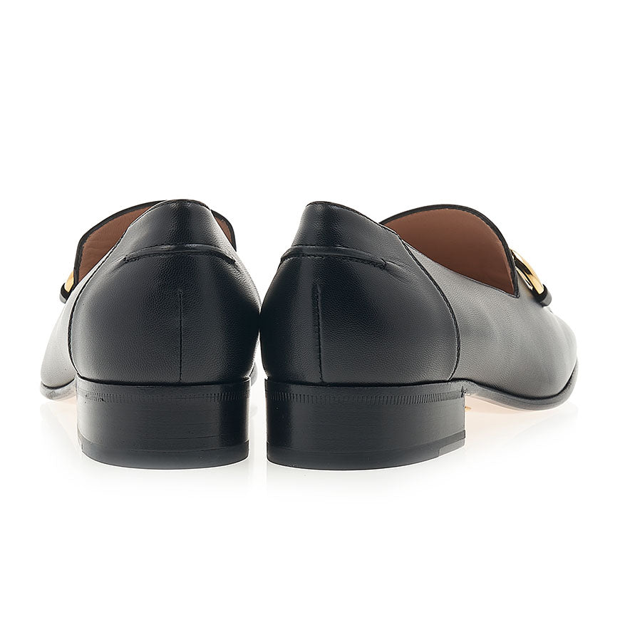 GUCCI Women's Horsebit Leather Loafers 700064 C9D00 1000