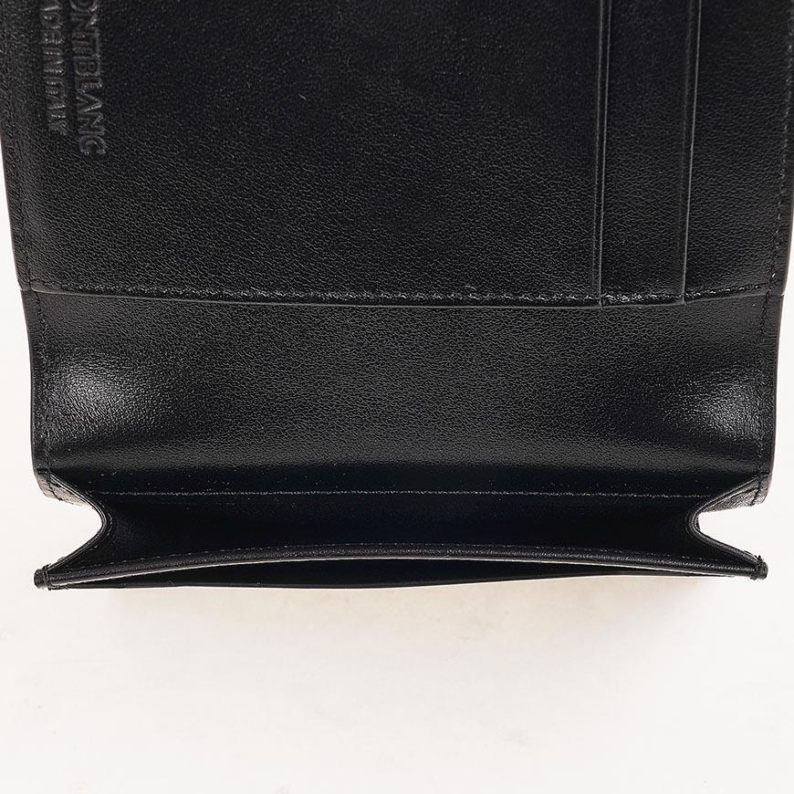 Montblanc Meisterstuck Black Leather Card Holder for Men