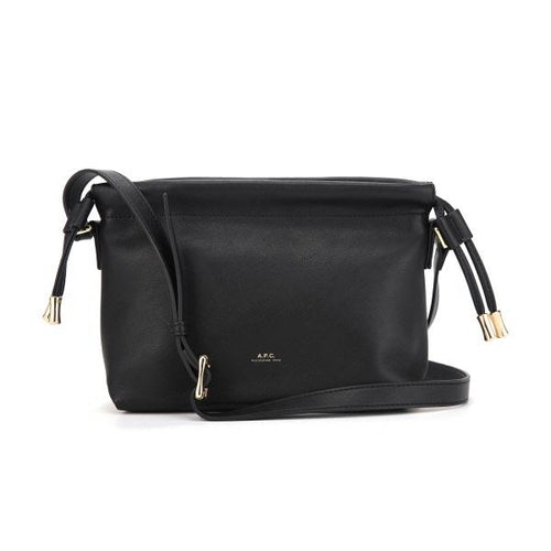 A.P.C. Black Ninon Mini Crossbody Bag for Women
