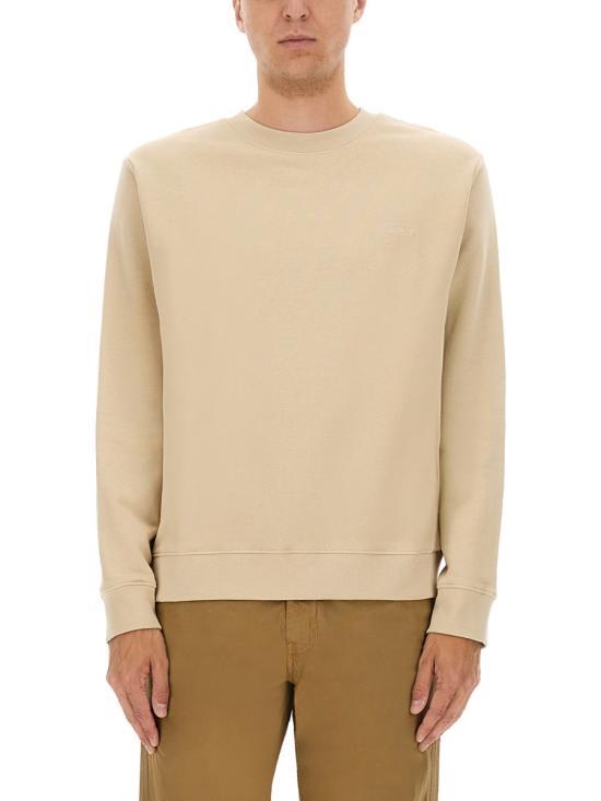 A.P.C. Beige Long Sleeve Sweatshirt COHBY M27919 BAA COHBYM27919BAA