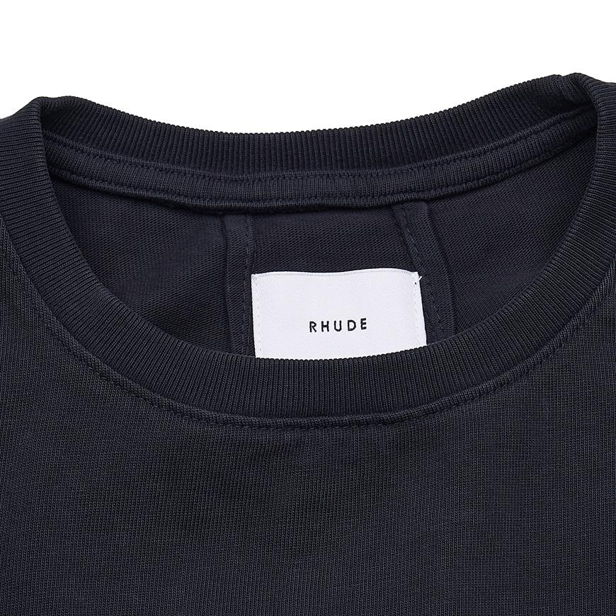 RHUDE Moonlight Badge Graphic T-Shirt for Men RHPS25TT03012 2306