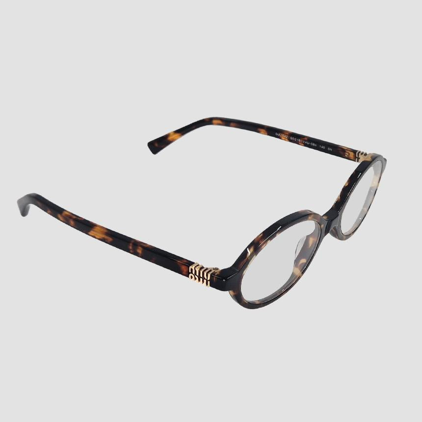 Miu Miu Havana Acetate Cat-Eye Sunglasses MU04ZS VAU08N