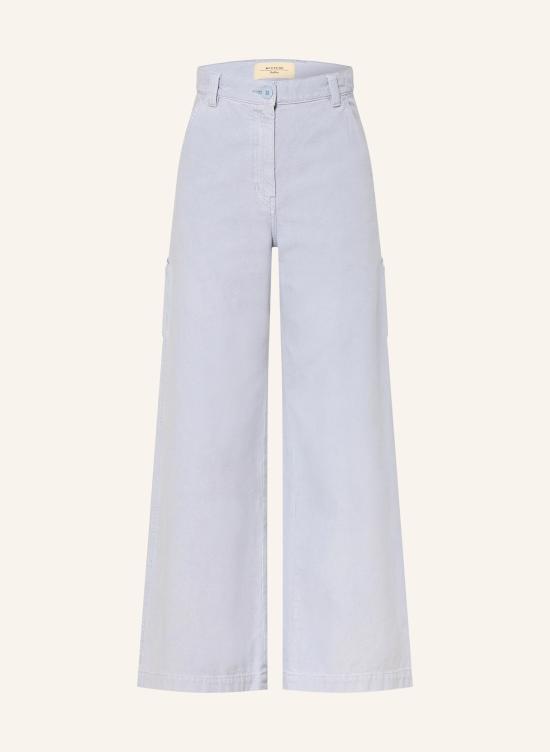 Max Mara Straight-Leg Classic Pants for Women 15131131 002 LIGHT BLUE DOM
