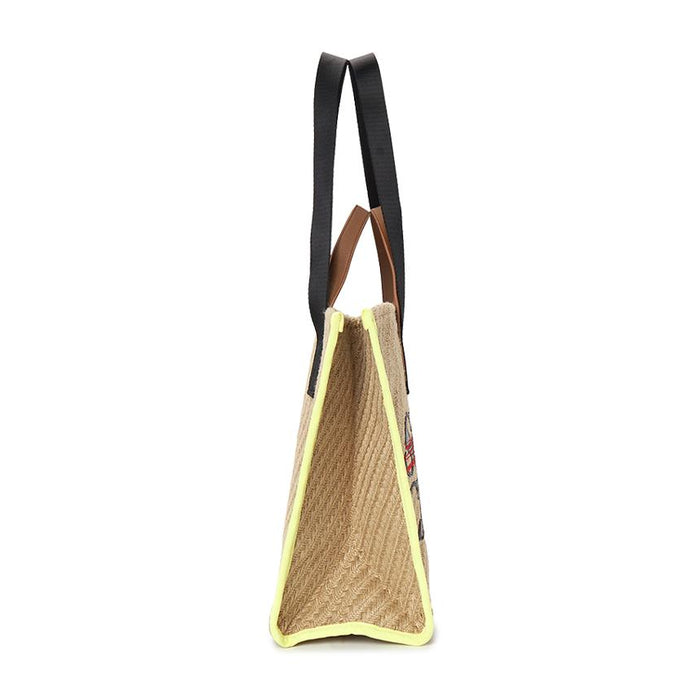 Chloe See By Chloe Leather Tote Bag Brown