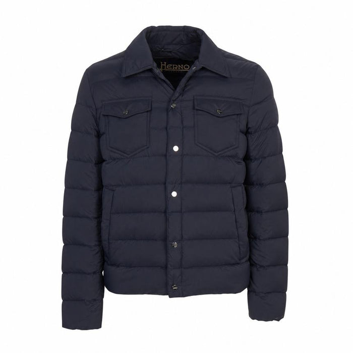 Herno Men's Down Puffer Jacket Navy