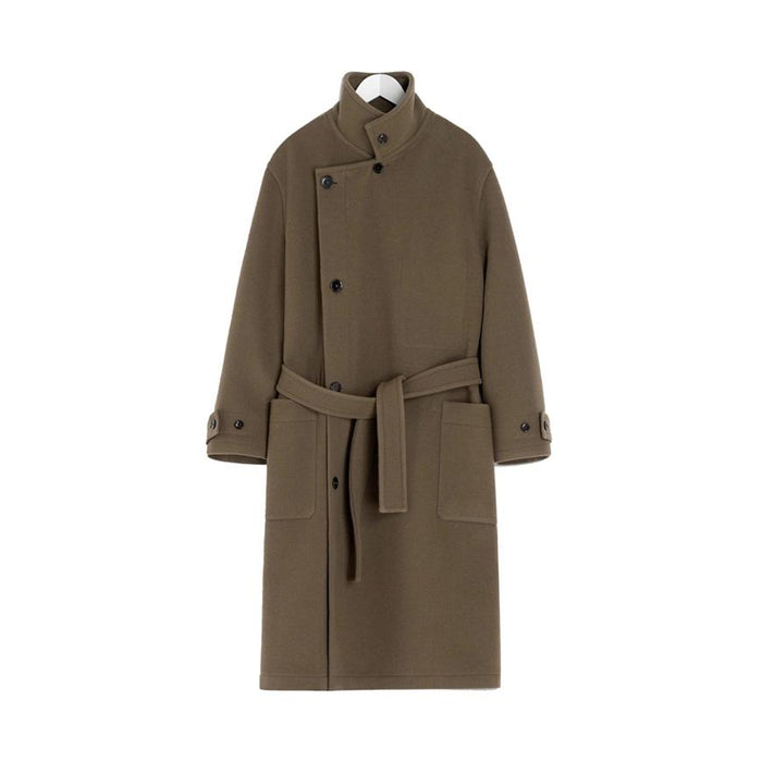 Lemaire Unisex Wrap Double Wool Coat CO1037 LF1116 BR500
