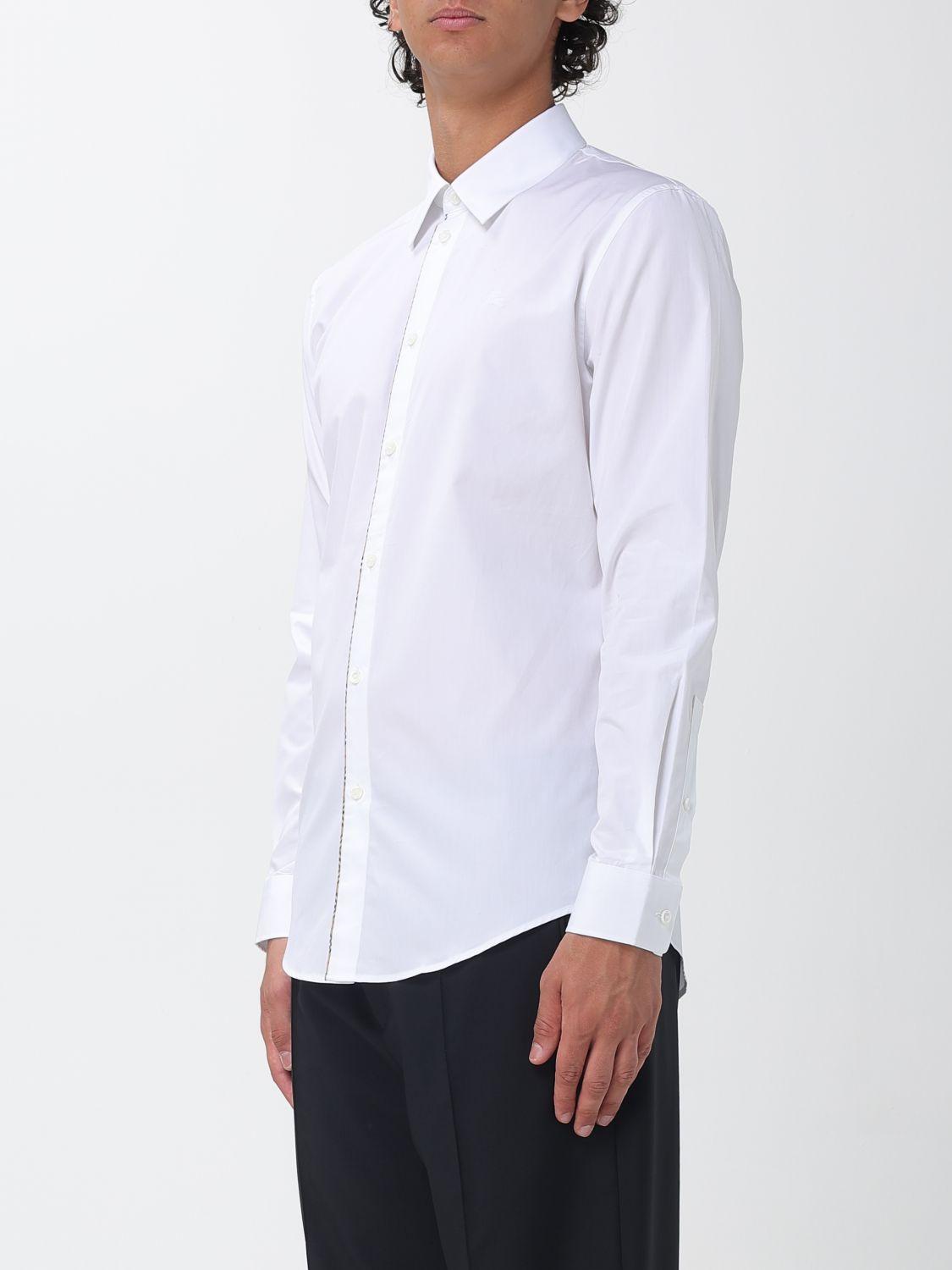 BURBERRY Long Sleeve Button-Down Shirt Men’s
