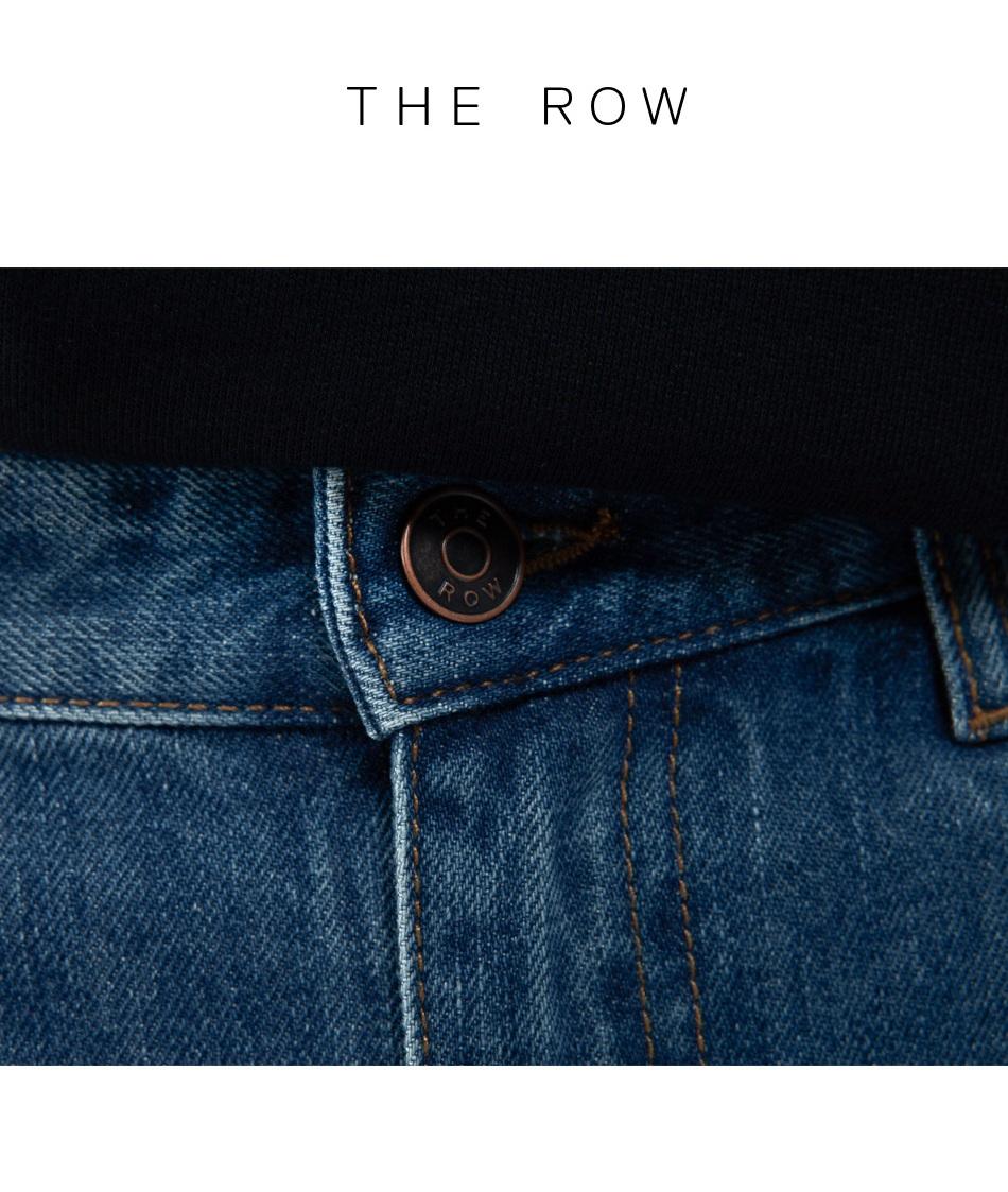 The Row Eglita Cotton Denim Pants EGLITTA 6525W3809 WASHED BLUE