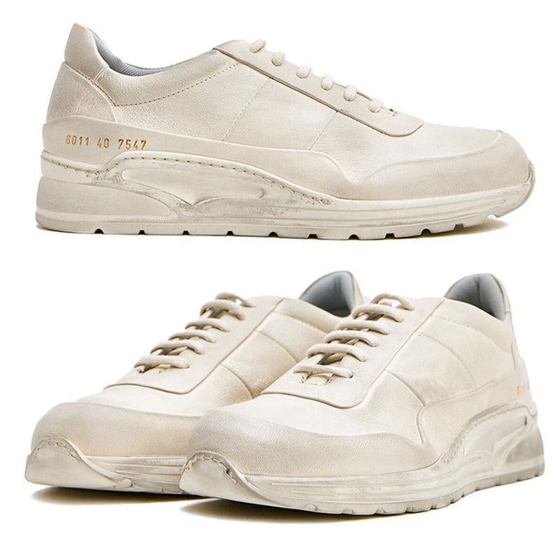 Common Projects Cross Trainer Sneakers Women’s Low-Top White Leather