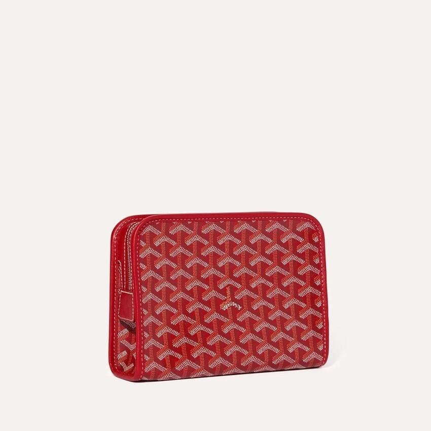 GOYARD Red Jouvence PM Women’s Clutch JOUVENPMLTY02 CL02 P
