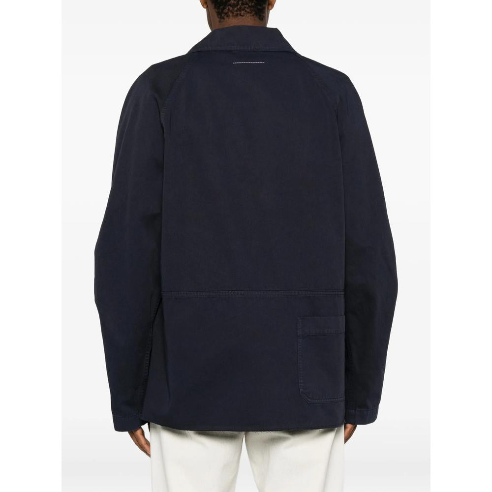 Maison Margiela Black Wool Blend Tailored Jacket