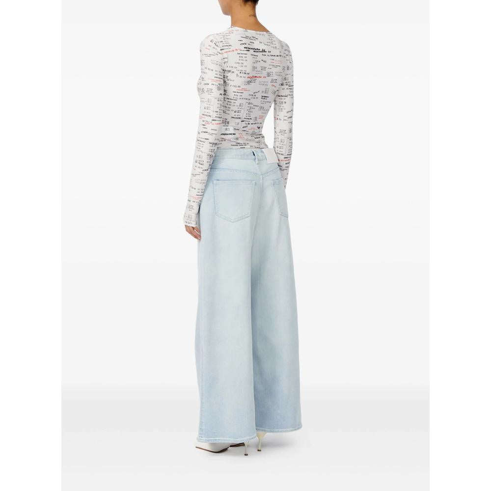 Maison Margiela Light Wash Denim Jeans Women’s Pants