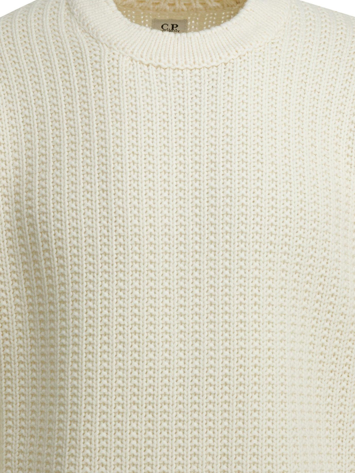 CP Company Cotton Blend Crewneck Knit Sweater for Men