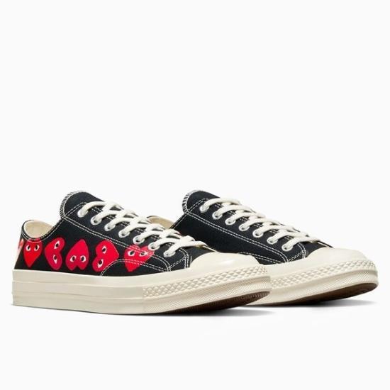 Converse Low-Top Sneakers White Canvas Lace-Up Shoes for Men A08149 C