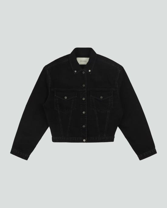 Entire Studios Denim Jacket Men’s ENTU252PRJP022BK MAGNETITE DOM