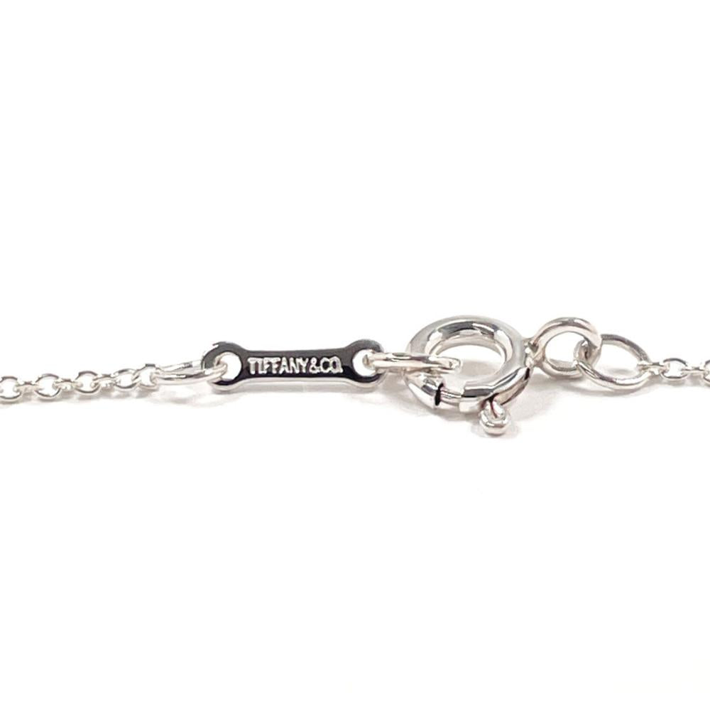 Tiffany & Co 925 Sterling Silver Tear Drop 9mm Pendant Necklace