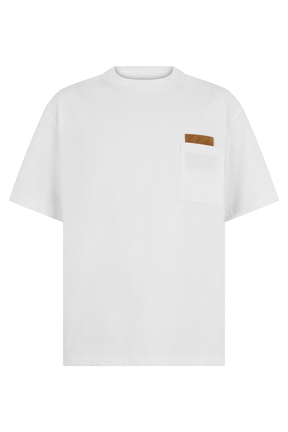 Bottega Veneta Black Cotton Short Sleeve T-Shirt