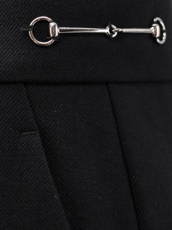 GUCCI Wool Straight Classic Pants 776315 ZHW5 11000