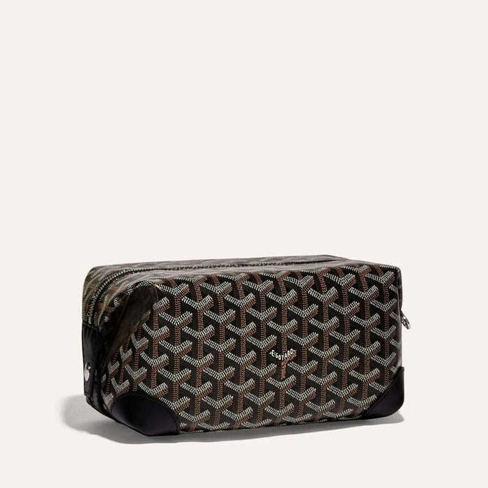 GOYARD Black Boeing Bowling 25 Unisex Clutch
