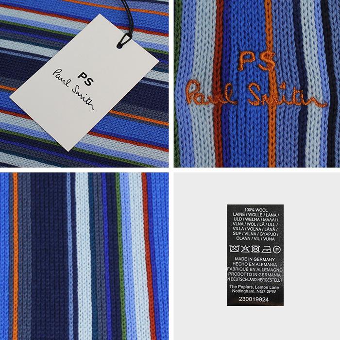 Paul Smith Unisex Wool Scarf M2A 151F N146 45