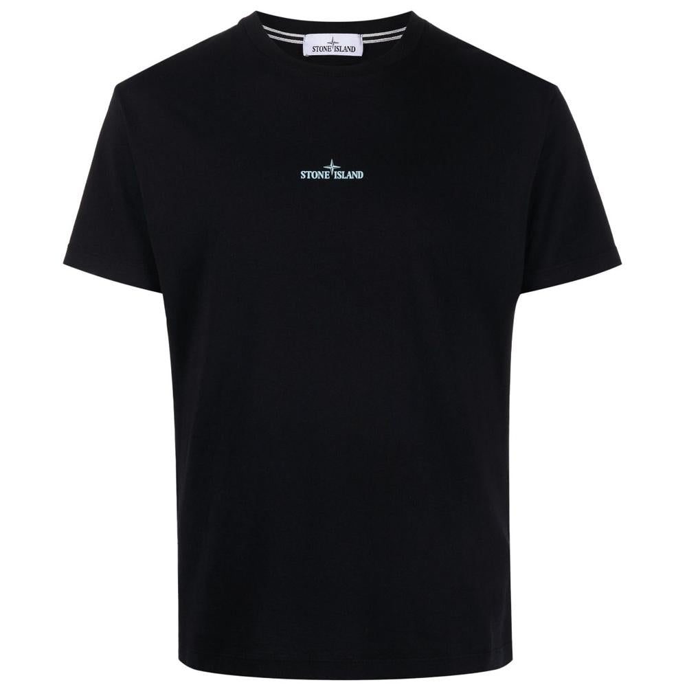 STONE ISLAND Graphic Logo Short Sleeve T-Shirt Black 76152NS94 V0029