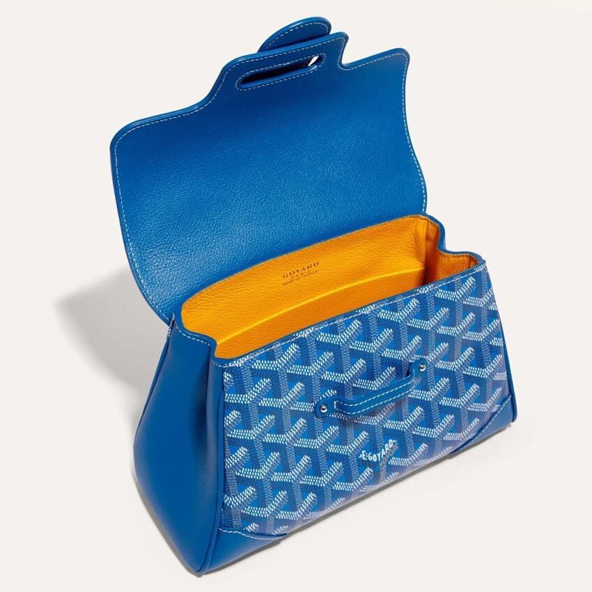 GOYARD Soft Saigon Mini Tote Bag Blue Women’s SAIGON MINTY 10 CL 10 P