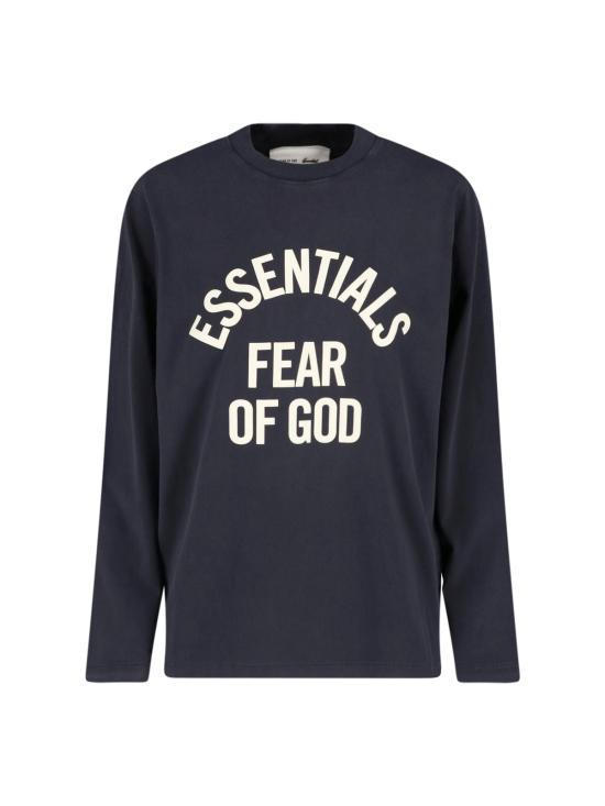 Fear of God Faded Black Long Sleeve Sweatshirt