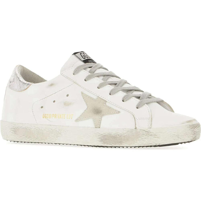 GOLDEN GOOSE Superstar White Leather Low-Top Sneakers Women